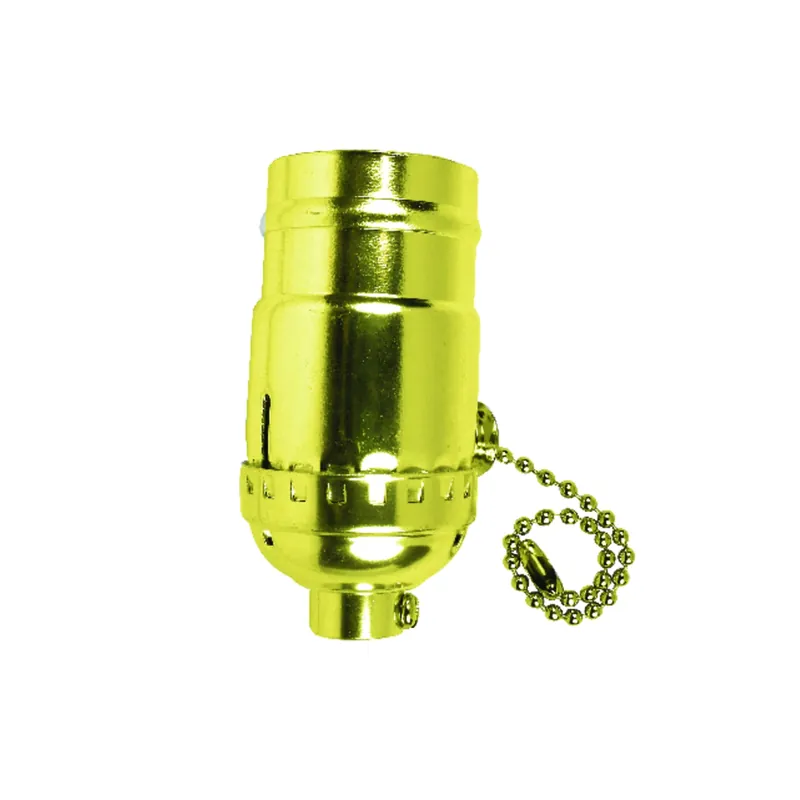 Jandorf Metal Medium Base Pull Chain Socket 1 Pk