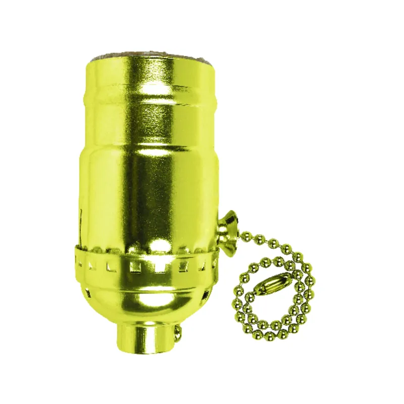 Jandorf Metal Medium Base Pull Chain Socket 1 Pk