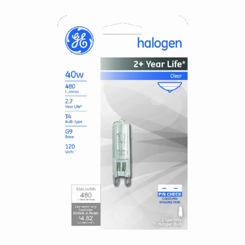 Linear Quartz Halogen Lamp, 40 Watt