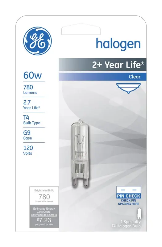 Linear Quartz Halogen Bulb, 60 Watt