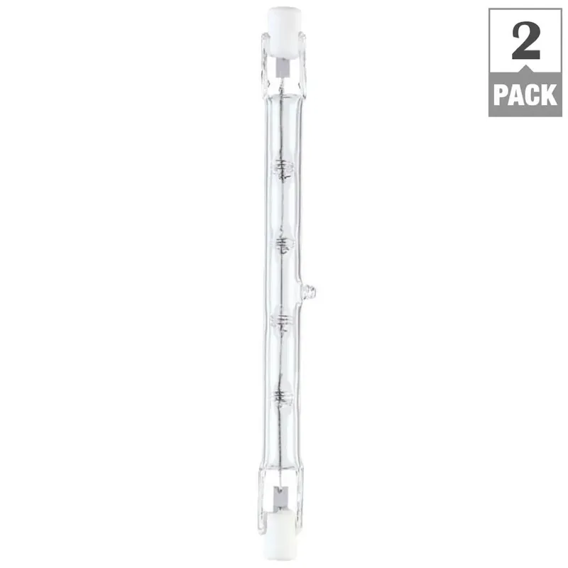 Westinghouse 500 W T3 Utility Halogen Bulb 9,500 Lm Bright White 2 Pk