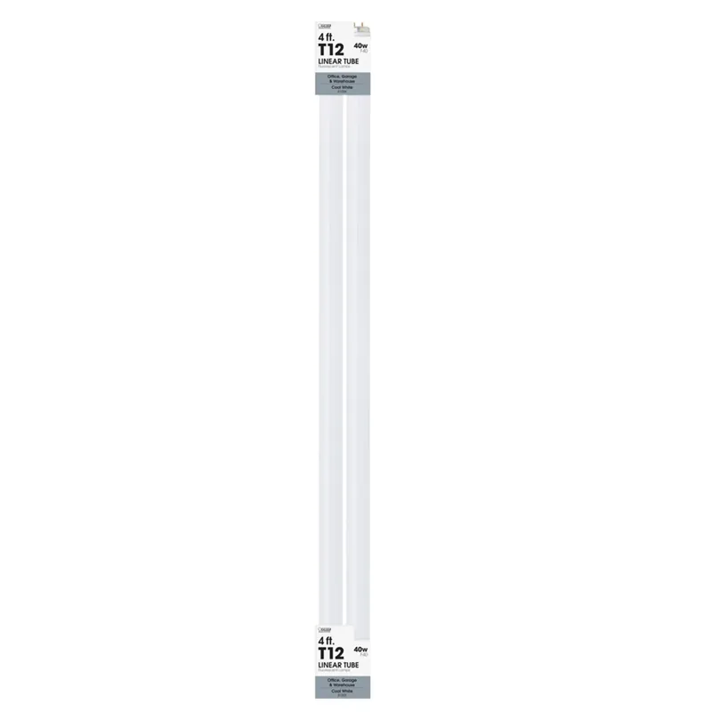 Ace 40 Watts T12 48 In. L Cool White Fluorescent Bulb Linear 2900 Lumens 2 Pk