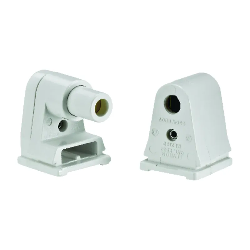 Leviton Plastic Fluorescent Pedestal Base Lampholder 1 Pk