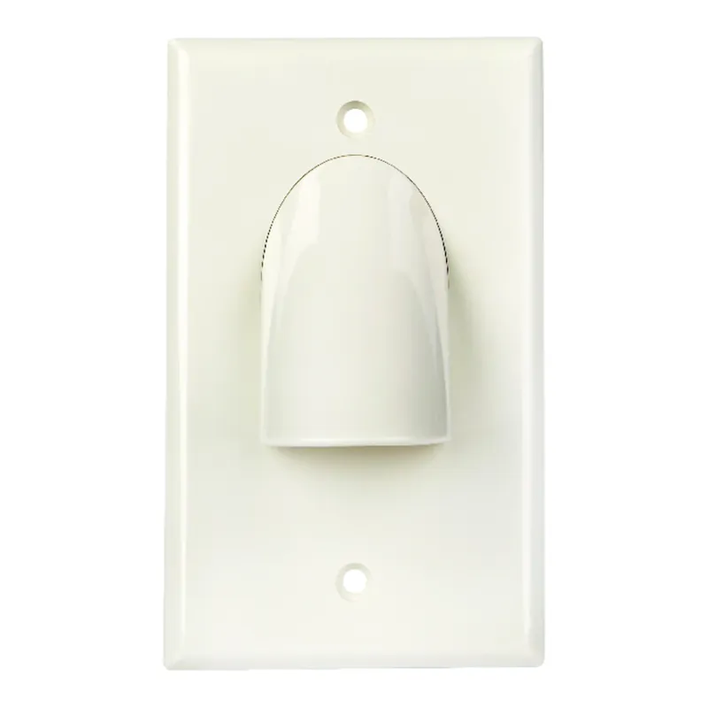 Monster Just Hook It Up White 1 Gang Plastic Home Theater Wall Plate 1 Pk