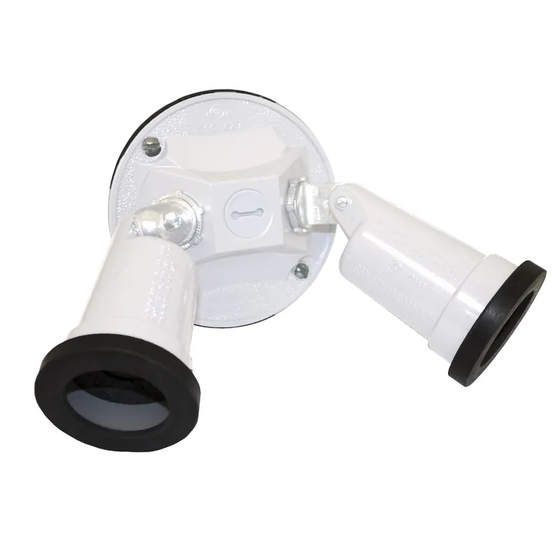 Switch Controlled White Lamp Holder Kit Hardwired 14782wh