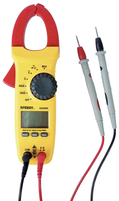 Sperry Snap-Around 300 - 600 V LCD AC Clamp Meter 1 Pk