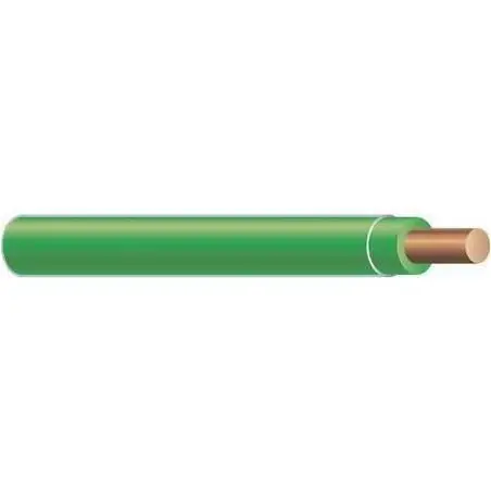 11583241 50‘ Green 14 Gauge Solid Thhn Wire