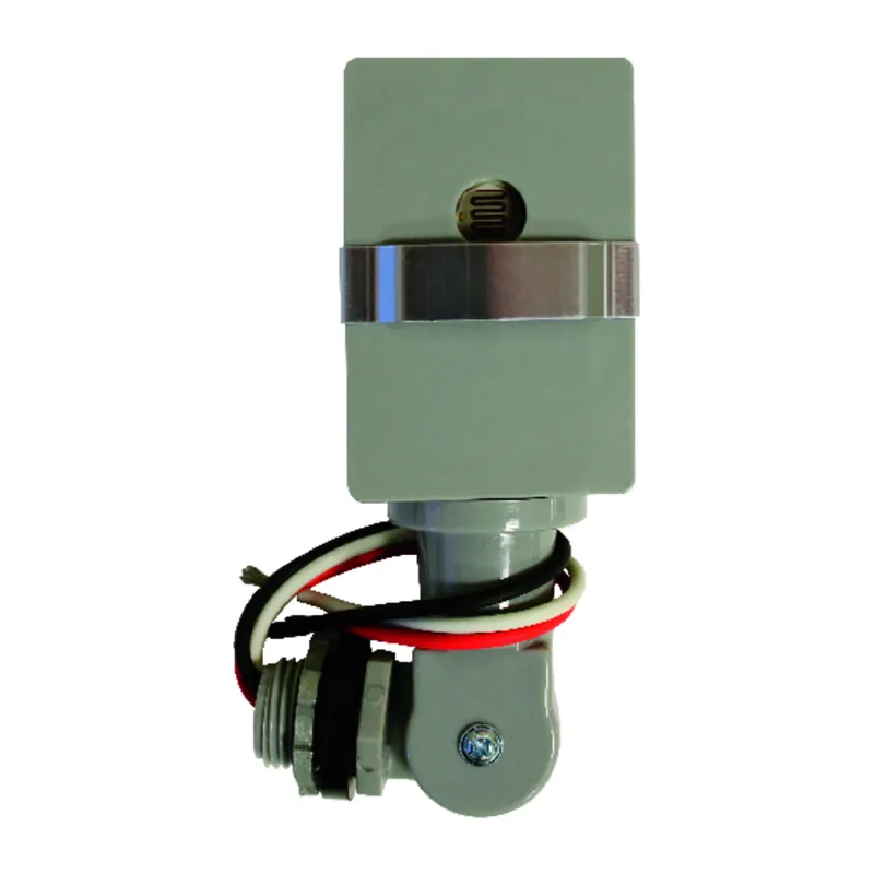 Westek Gray Photoelectric Swivel Light Control 1 Pk
