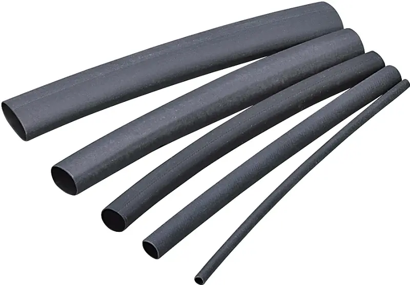 Gardner Bender 3/32 In. D Heat Shrink Tubing Black 8 Pk