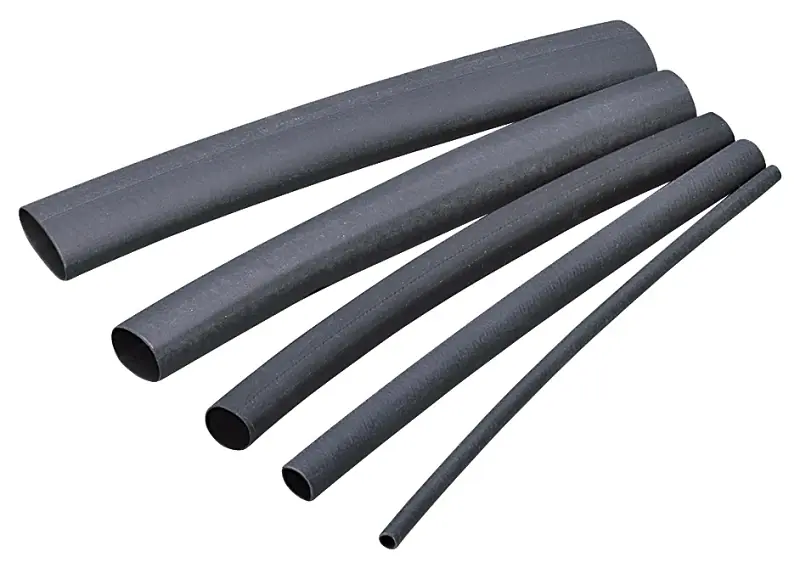 Gardner Bender 1/8 In. D Heat Shrink Tubing Black 7 Pk
