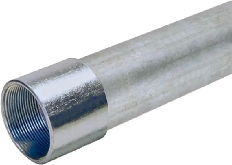 Allied Tube & Conduit 2‑3/8 In. Galvanized Rigid Steel Conduit – 10 Ft