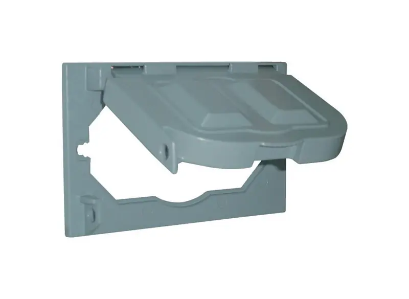 Rectangle Plastic Multi-use Cover For Wet Locations, Model 14145