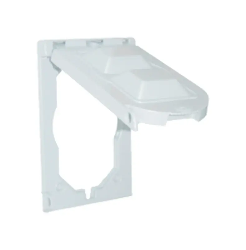 Rectangle Plastic 1 Gang Multi-use Cover For Wet Locations