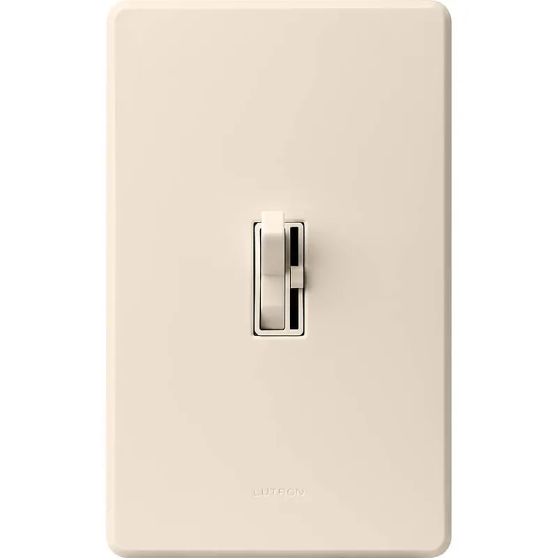 Lutron Toggler Light Almond 150 W 3-Way Dimmer Switch 1 Pk