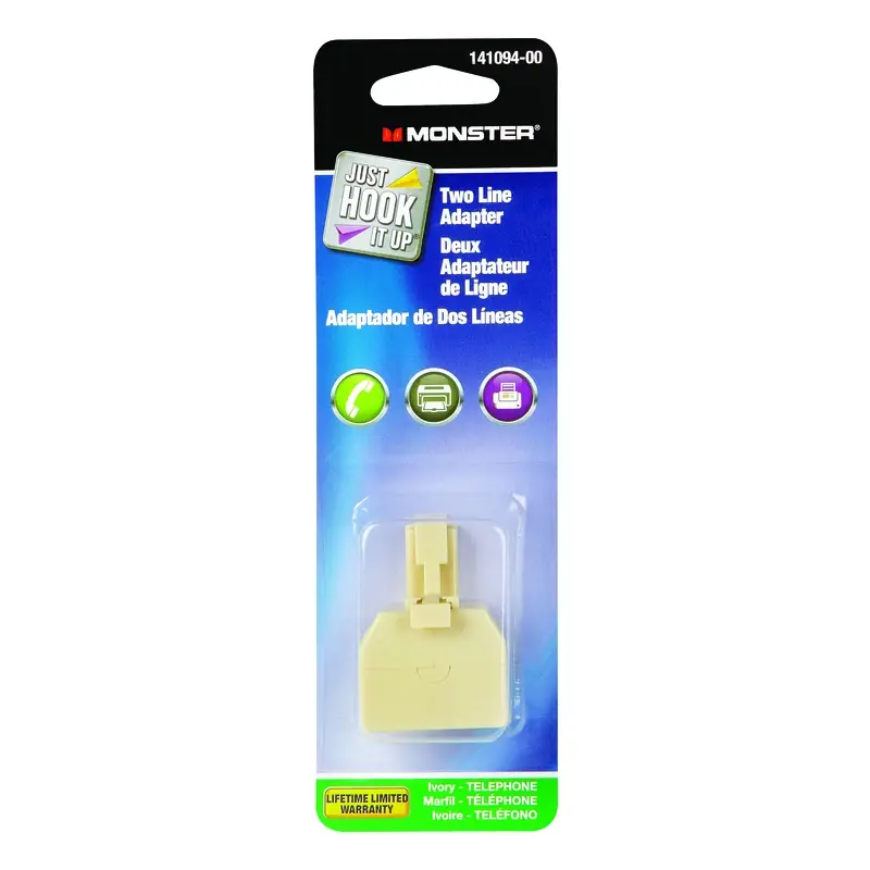 Monster Just Hook It Up Phone Adapter 1 Pk