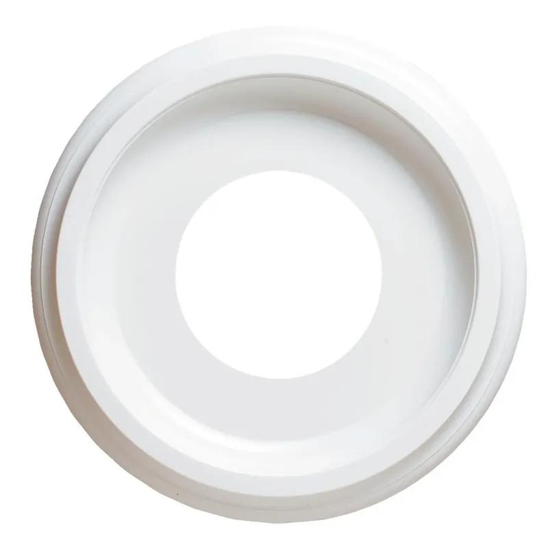 White Ceiling Fan Medallion, 10 In.