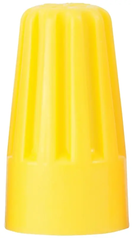Gardner Bender WireGard 18-10 Ga. Copper Wire Wire Connector Yellow 25 Pk