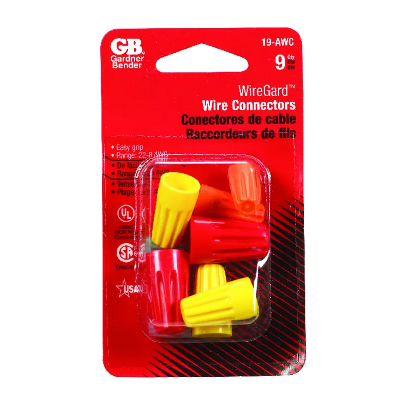 Gardner Bender WireGard Wire Connector Multicolored 9 Pk