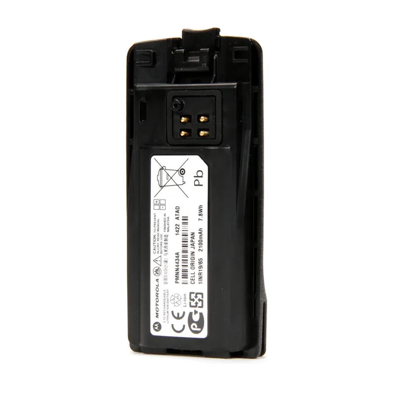 Motorola Lithium Ion 3.65-Volt 3.7 V 2100 MAh Two-Way Radio Battery PMNN4434 1 Pk