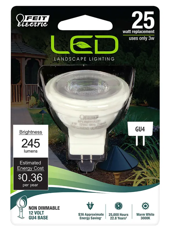 Bpmr11/led 4 Watt Led Mini Reflector Light Bulb, G4 Base, Soft White