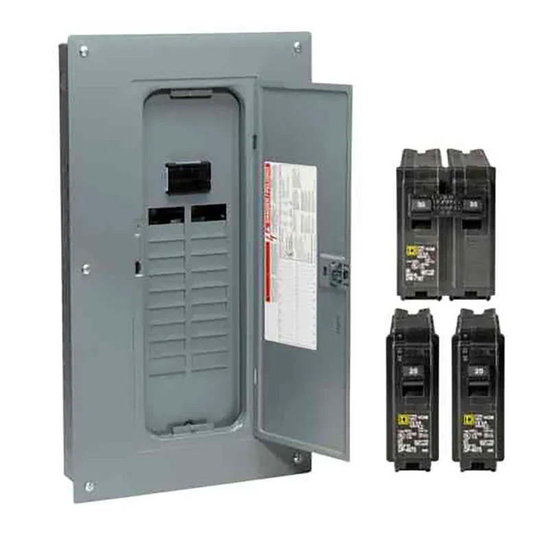 Homeline Main Breaker Indoor Load Center Value Pack, 100-Amp