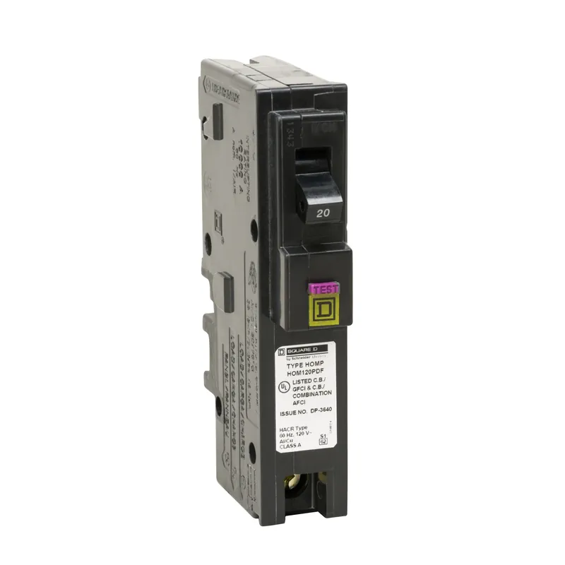 Homeline 20-Amp Single Pole Circuit Breaker