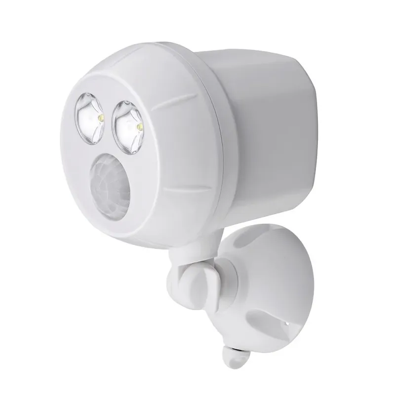 400 Lumen Outdoor Weatherproof Wireless Battery Powered Led Spot Light With Motion Sensor