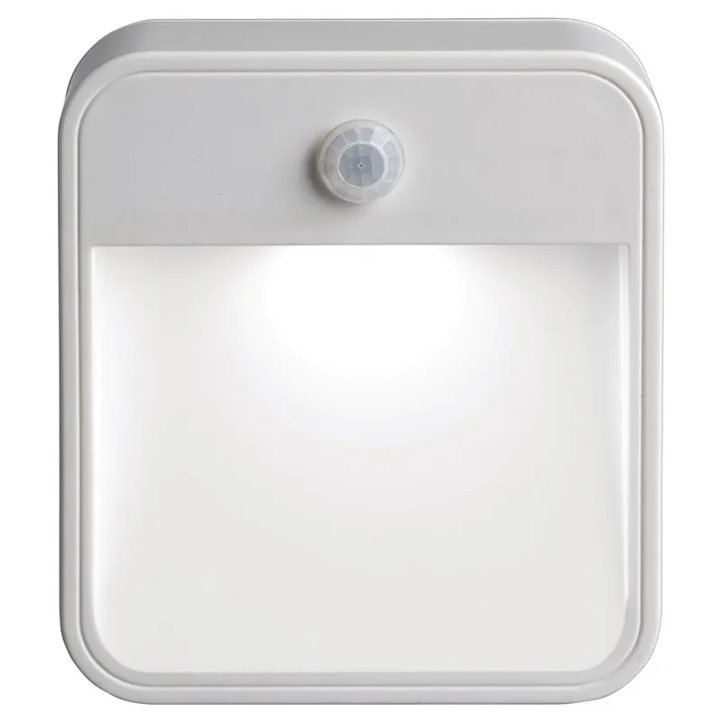 Mr Beams Mb720 White Led Night Light With Motion Sensor And Auto On/off Feature