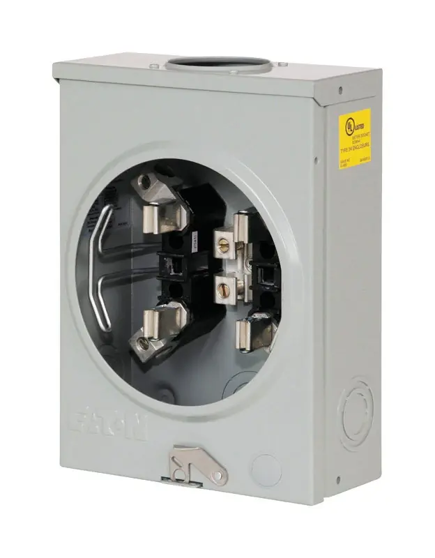 Cutler-hammer 200 Amps Ringless Overhead Meter Socket, Model Ufhtrs202bch