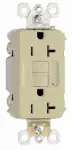Pass & Seymour GFCI Outlet, Heavy Duty, 20A, Ivory