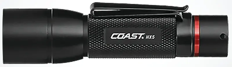 HX5 LED Focusing Flashlight, Aluminum Casing