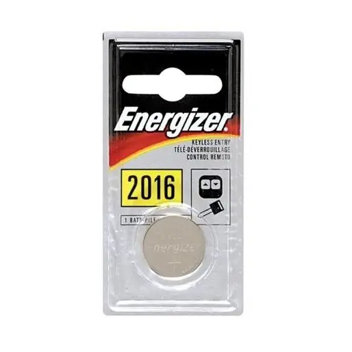 Energizer 2016 Watch And Electronic Battery - EVEREADY BATTERY COMPANY