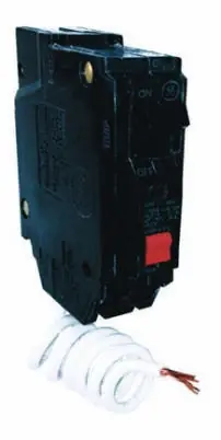 Single Pole Ground Fault Interrupter Circuit Breaker, Self Test, 15-Amp