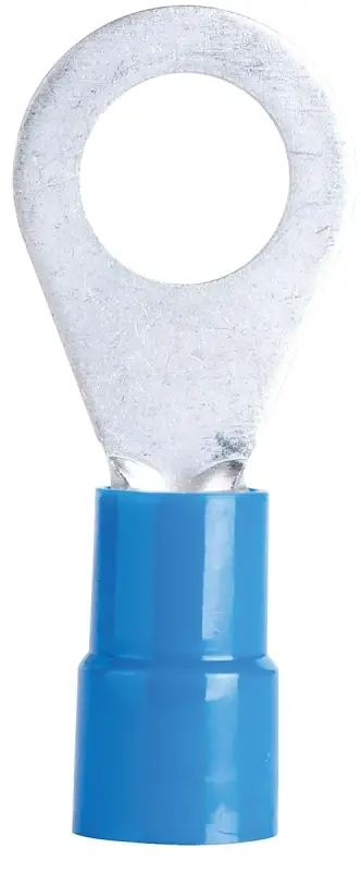 Gardner Bender 16-14 Ga. Insulated Wire Ring Terminal Blue 22 Pk