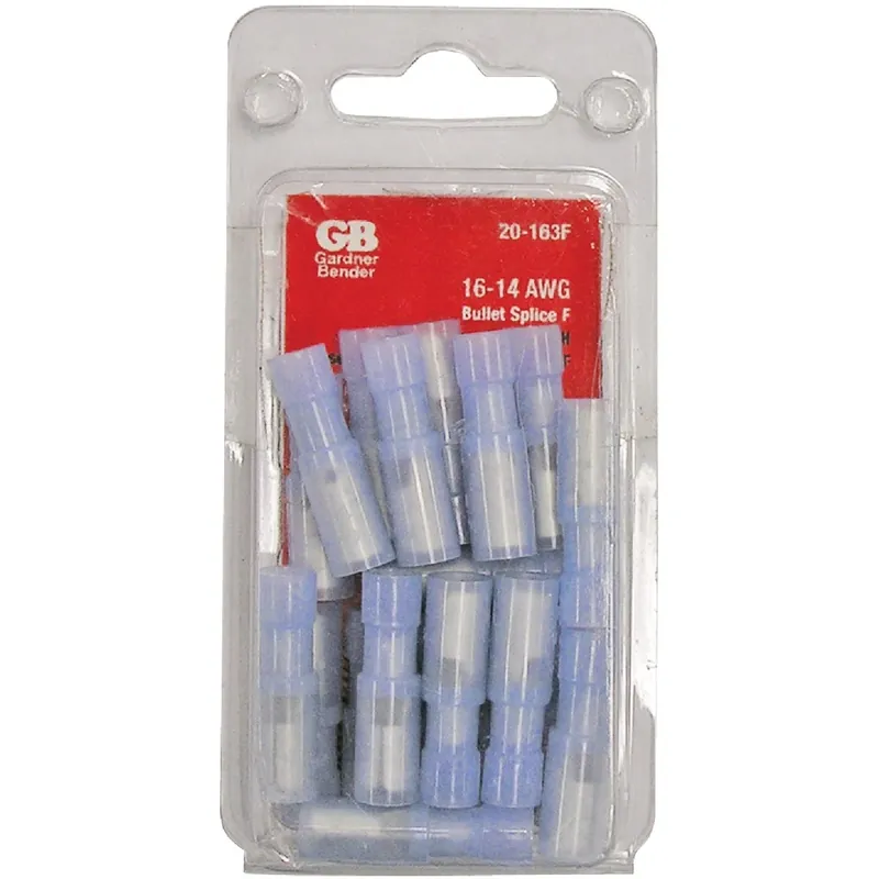 Gardner Bender 16-14 Ga. Insulated Wire Terminal Bullet Blue 20 Pk