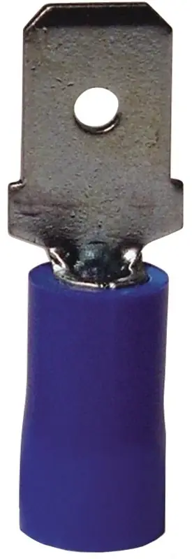 Gardner Bender 16-14 Ga. Insulated Wire Male Disconnect Blue 18 Pk