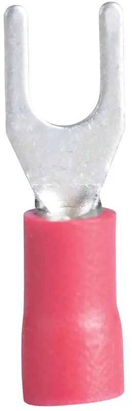 Gardner Bender 22-16 AWG Insulated Wire Spade Terminal Red 20 Pk
