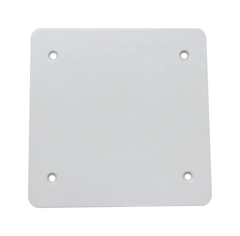 Square Plastic 2 Gang Flat Box Cover For Wet Locations - Model 14160wh