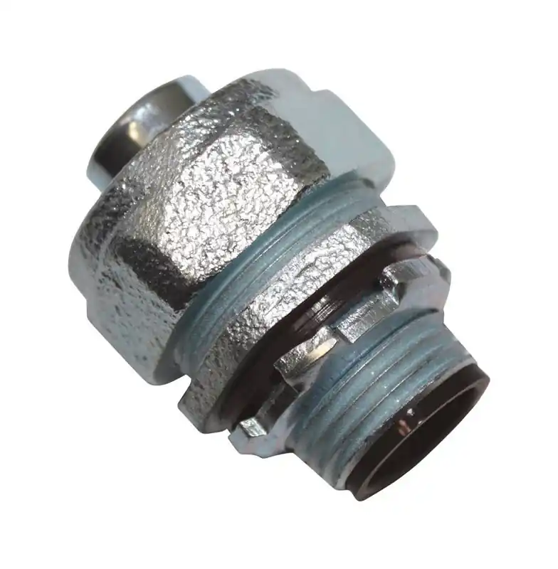 Sigma Engineered Solutions ProConnex 3/4 In. D Zinc-Plated Iron Straight Connector For Liquid Tight