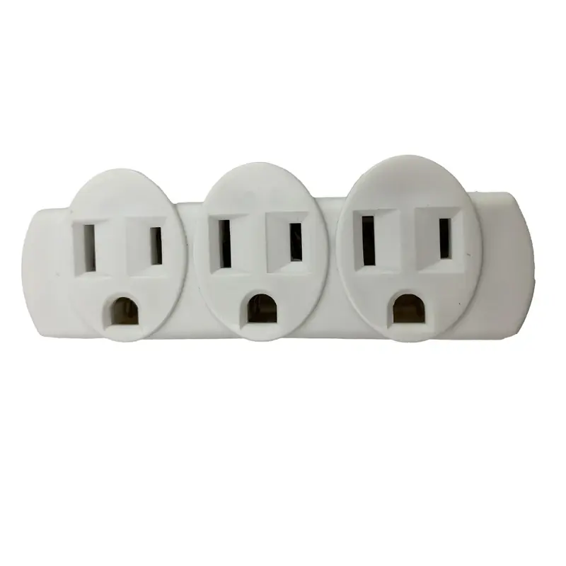 Projex Grounded 3 Outlets Adapter 1 Pk