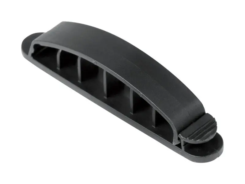 Gardner Bender 3.88 In. L Black Plastic Cable Management Clip