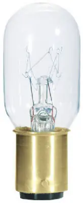 Westinghouse 15 W T7 Specialty Incandescent Bulb D.C. Bayonet Warm White 1 Pk