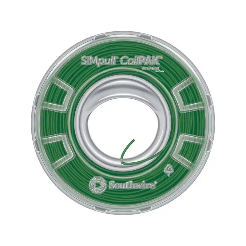 Simpull Coilpak 1000 Ft. 12 Awg Stranded Thhn Wire - Green