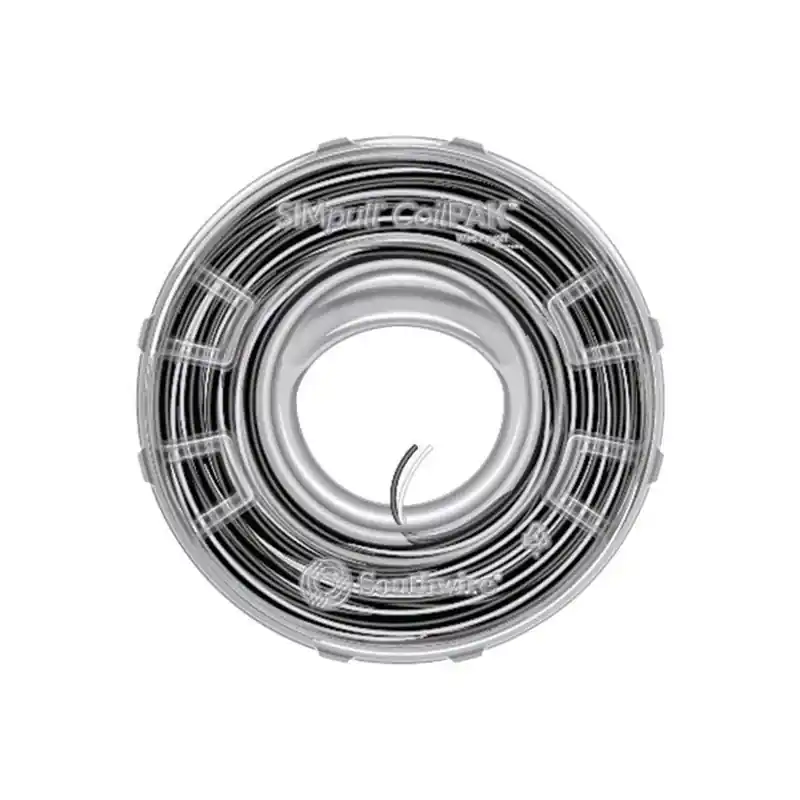 Simpull Coilpak 1000 Ft. 12 Stranded Thhn Wire - Black/white