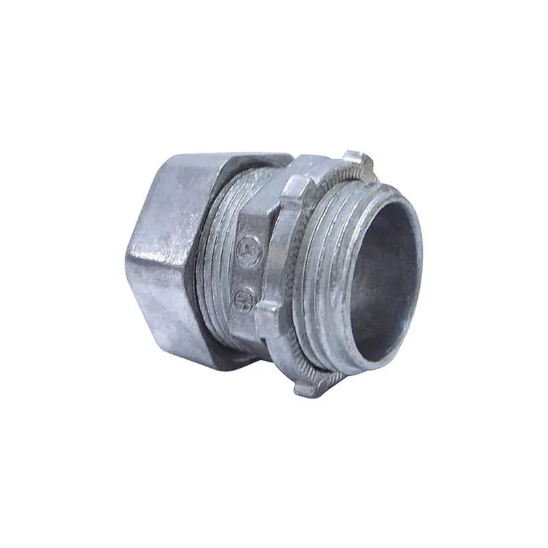 Sigma Engineered Solutions ProConnex 1/2 In. D Die-Cast Zinc Compression Connector For EMT 50 Pk