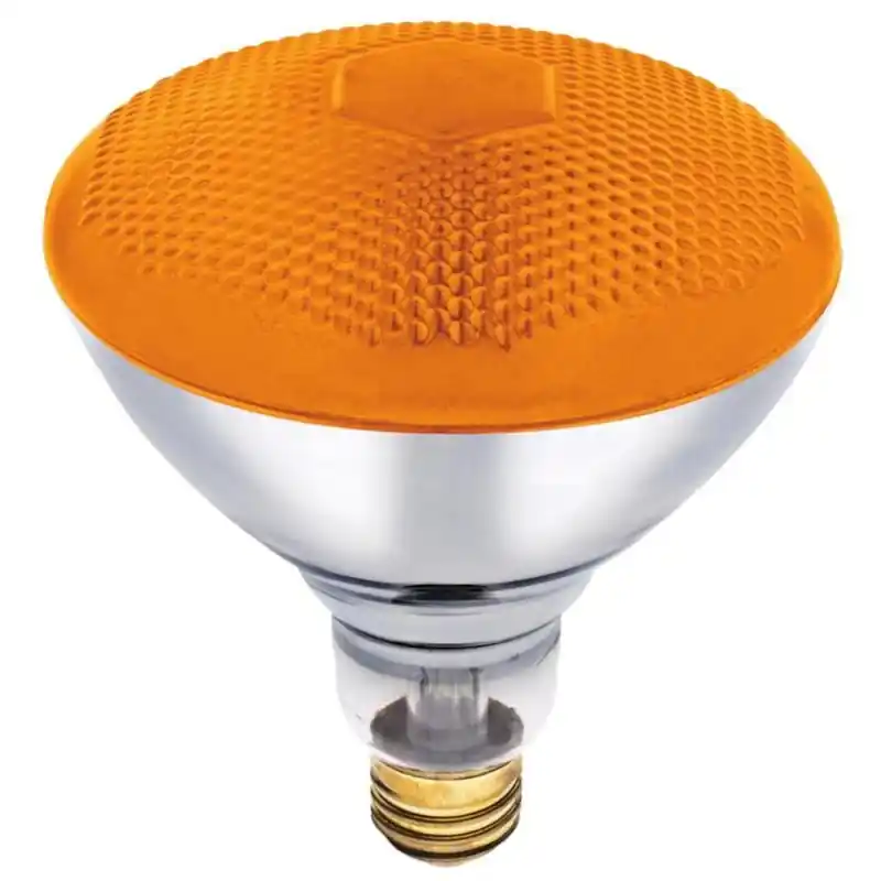 Westinghouse 100 W E26 Reflector Incandescent Bulb E26 (Medium) Amber 1 Pk