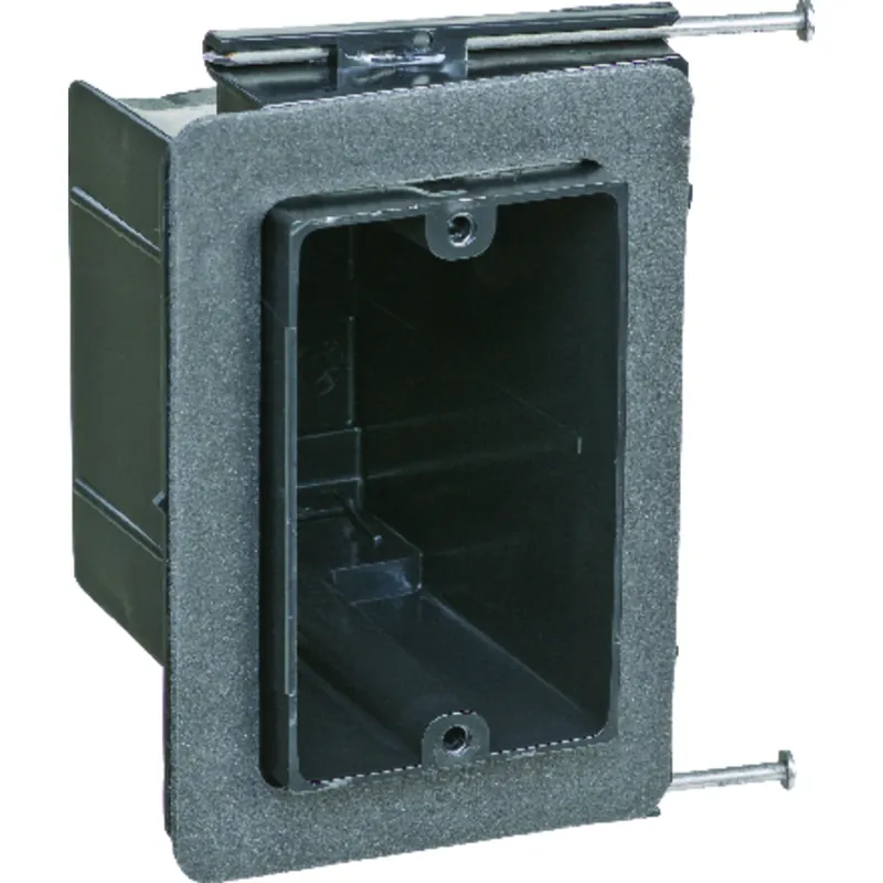 Single Gang Draft Tight Electrical Outlet Box