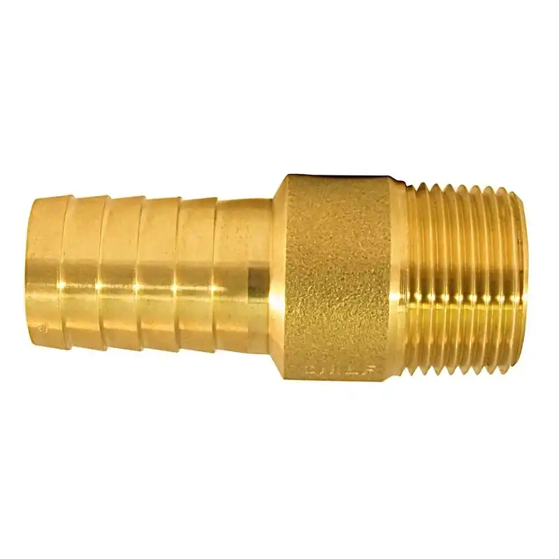 3/4 In. Brass Insert X Male Pipe Thread Adapter - Model Polybim34