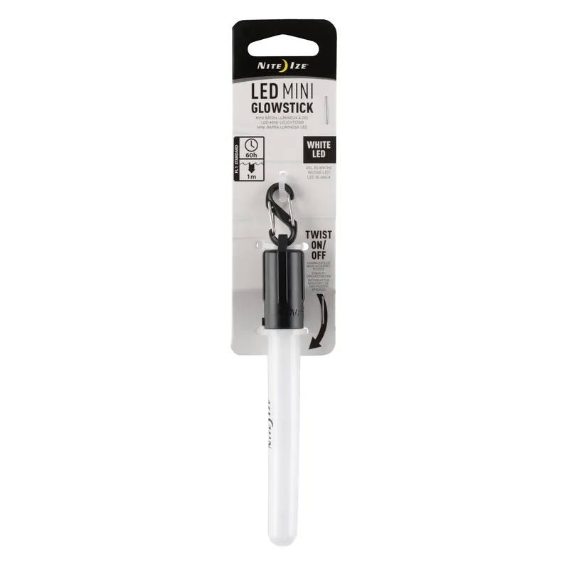 Radiant LED Mini Glowstick, White