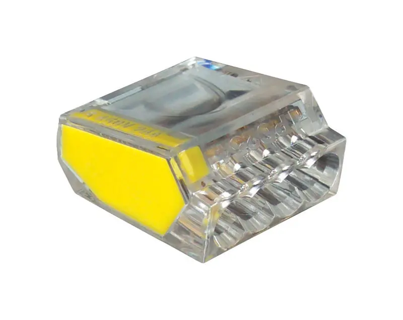 Gardner Bender PushGard 22-12 Ga. Copper Wire Wire Connector Yellow 10 Pk